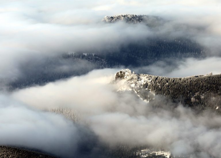 OBERHOF, 13.02.15, Blick auf die Felsformation Saukopf Foto: Karina Hessland