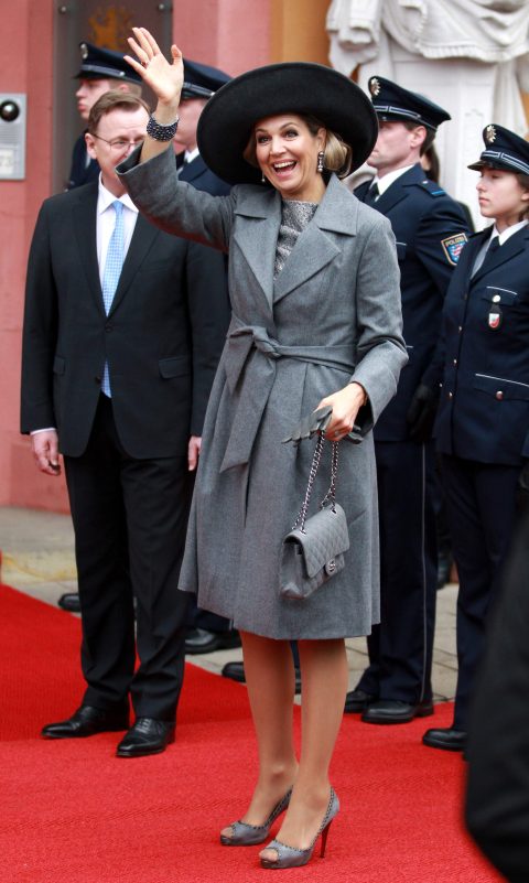 08.02.17 , Erfurt, Thüringer Staatskanzlei, Besuch des niederländischen Königspaares - König Willem-Alexander und Königin Maxima -  in Thüringen im Bild: Königin Maxima Foto: Karina Hessland-Wissel