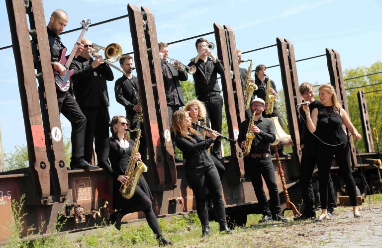 18.05.2019 , Erfurt, Fotoshooting / Shooting The Crazy Sunglasses am Zughafen 
Foto: Karina Hessland-Wissel