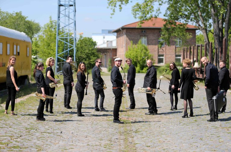 18.05.2019 , Erfurt, Fotoshooting / Shooting The Crazy Sunglasses am Zughafen Foto: Karina Hessland-Wissel